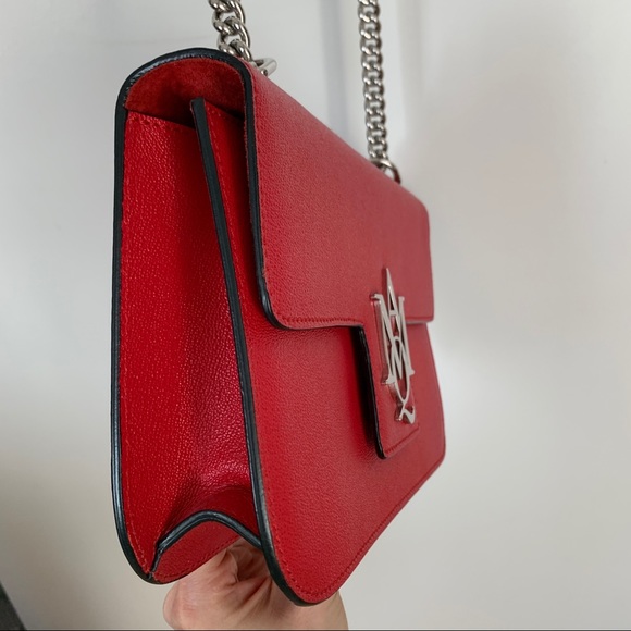 Authentic Alexander McQueen Leather Chain AMQ Bag - Picture 7 of 16